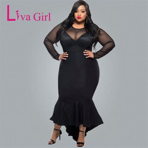 Buy Liva Girl Women Curvy Midi Dresses Sexy Club Plus