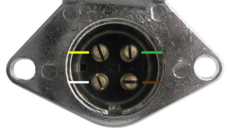 When i turn on my headlights. Industry Standard Wiring Configuration for the 4-way Round Trailer Connector | etrailer.com