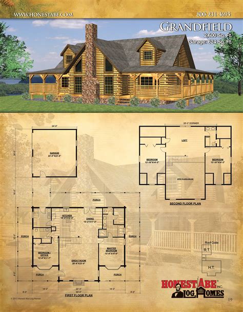 Browse Floor Plans For Our Custom Log Cabin Homes Cabin Layout Floor