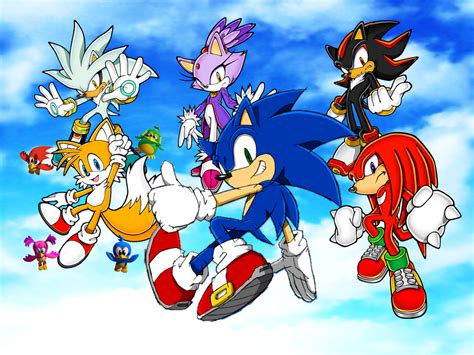 Sonic And His Friends And Rivals By 9029561 On Deviantart