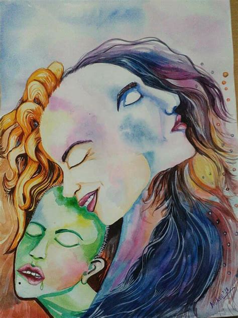 Emotions Abstract Painting By Mikee Borgohain Paintings Fine Art For Sell