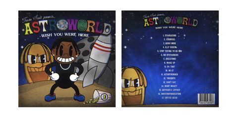 Astroworld Concept Art By Karalang Music Album Cover Concept Art