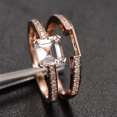 You can check out blue nile's current selection of morganite rings here. Limited Time Sale 1.50 carat Princess Cut Morganite and ...