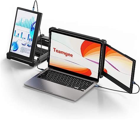 Teamgee Laptop Screen Extender 12 Portable Monitor For Laptop Fhd