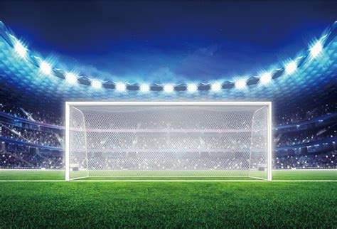 Csfoto 7x5ft Background For Football Shooting Net Football Court