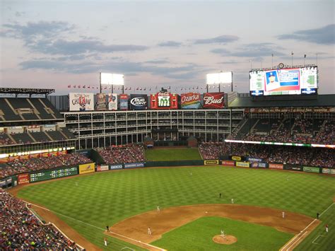 Texas Rangers Stadium Seating Chart Cabinets Matttroy