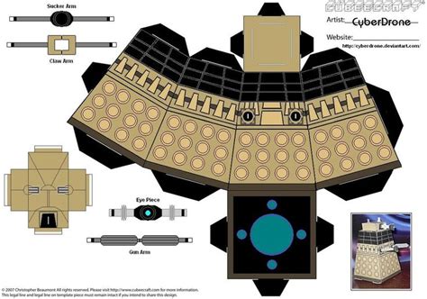 Doctor Who Dalek Papercraft Kinder Basteln Diy Diy Und Selbermachen