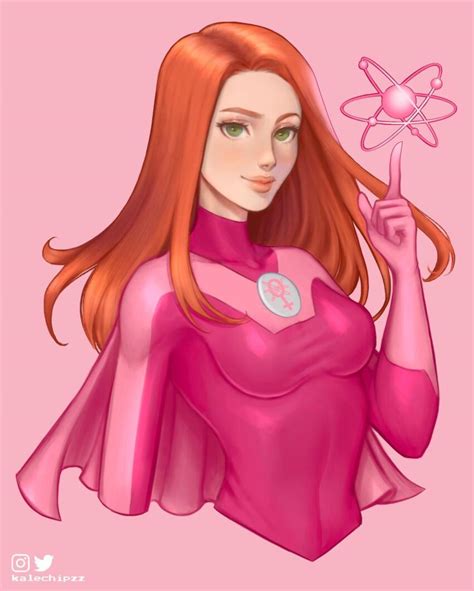 Atom Eve Invincible Series Highres 1girl Artist Name Atom Breasts Cape Clayton Richman