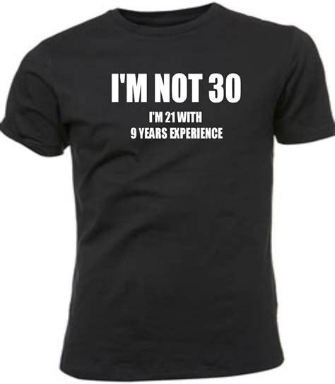30th Birthday Funny T Shirt 216 Medium Uk Clothing