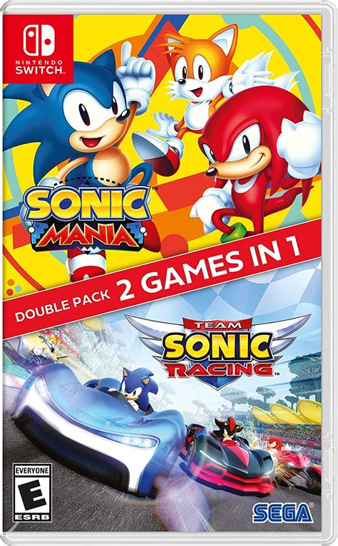 Sega Releasing Sonic Mania Team Sonic Racing Double Pack On Switch