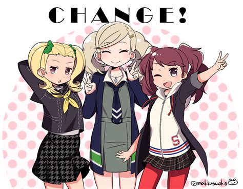 Kujikawa Rise Takamaki Anne And Ayase Yuka Persona And More Drawn