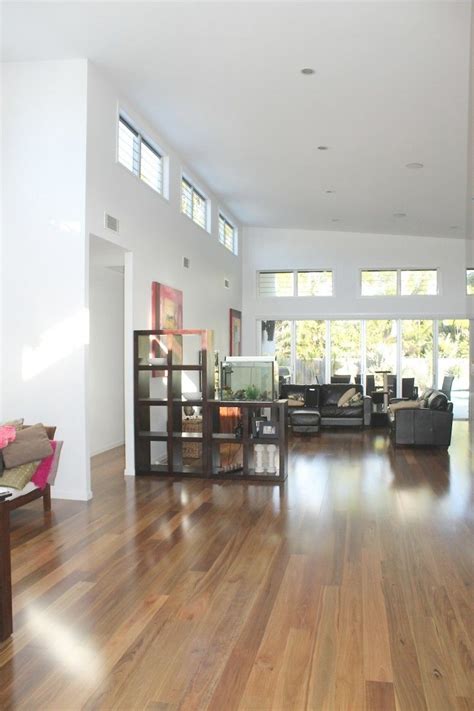 Solid hardwood is a timeless flooring material that remains parquet: Timber flooring Gold Coast Spotted Gum Engineered can be installed as floating floor or glue ...