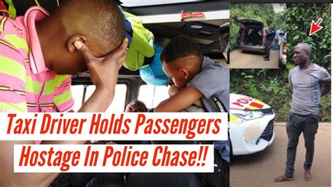 passengers scream ” let us out” in high speed police chase news jamaica youtube