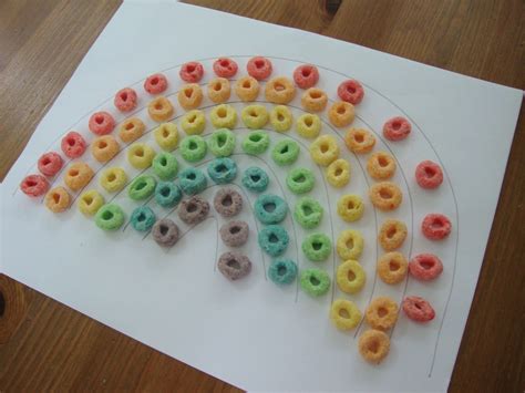 Fruit Loop Rainbow Rainbow Activities Crafts For Kids Fun Activities