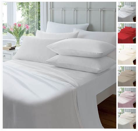 Olivia Rocco Flannelette Flat Sheet Soft Brushed Cotton Bed Sheets Ebay