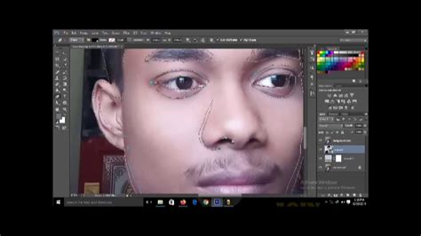Tutorial Cara Membuat Vector Wajah Di Photoshop Cs6 Youtube