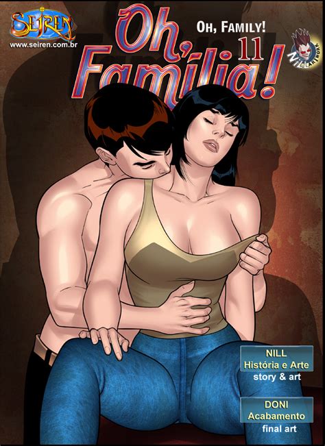 Oh Família 11 Quadrinhos Eróticos Revistas Quadrinhos