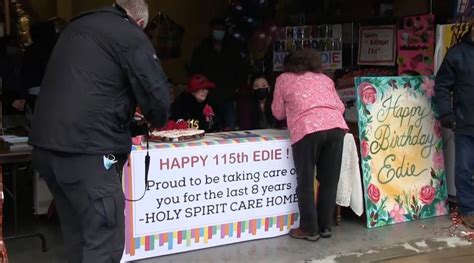 america s oldest living person edie ceccarelli turns 116 today second oldest person on earth