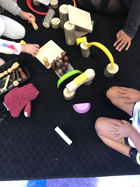 Creative Building Stacking And Sorting During Free Play With Mixed
