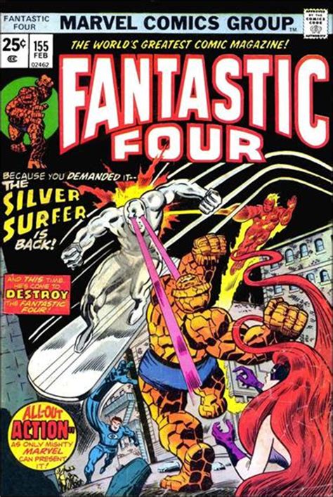 Fantastic Four 155 A Feb 1975 Comic Book By Marvel
