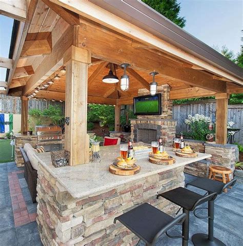 Gallery of outdoor kitchen ideas and designs. Pin on #pergola #outdoor kitchen #gazebo