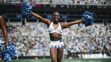 first openly transgender nfl cheerleader justine lindsay a ‘face of the possible