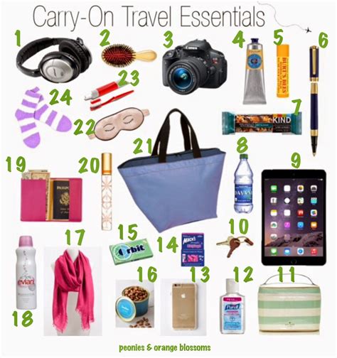 What To Pack For Vacation In Your Carry On What To Pack