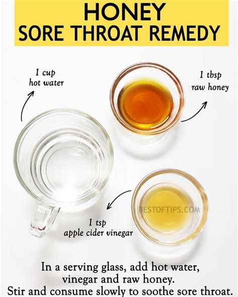Honey For Sore Throats Scientific Health Benefit