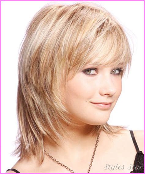 Medium short haircuts for women with straight hair ...