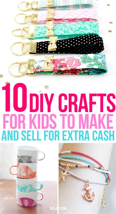 10 Crafts For Kids To Sell For Profit That Are Super Easy To Do