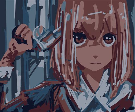 Sad Anime Girl With Gun To Her Head Drawception