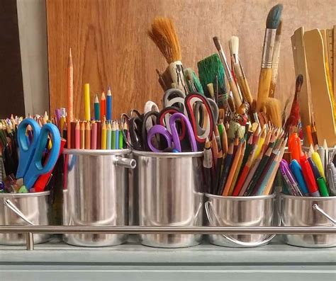 100 Must Have Art Supplies For Preschool And Kindergarten The Moments