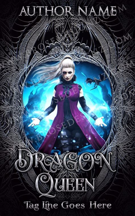 Dragon Queen The Book Cover Designer
