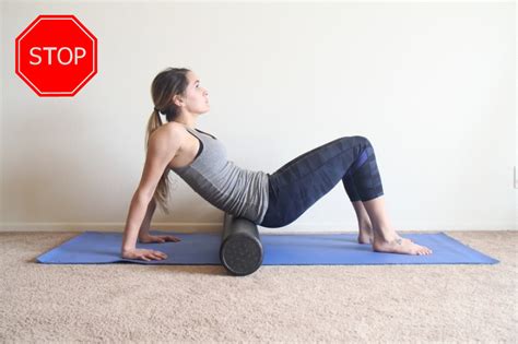 Lower Back Foam Rolling Exercises Off