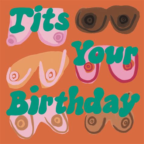 Tits Your Birthday Card Boomf