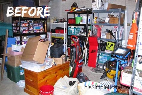 Clutter Free Basement Really This Simple Home