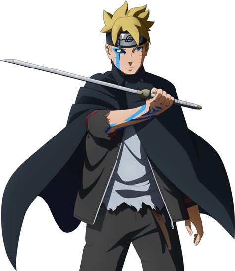 Boruto Holding Sword Png Pnganime