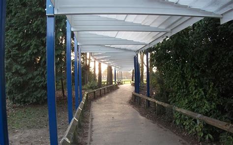 Freestanding Walkway Canopy Systems Canopies Uk
