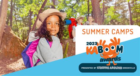 Top 5 Summer Camp Greenville Sc Kaboom Awards Winners
