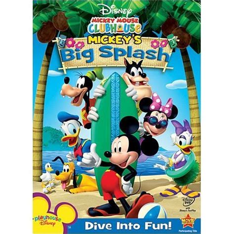 Mickey Mouse Clubhouse Mickeys Big Splash Dvd Buy Now At