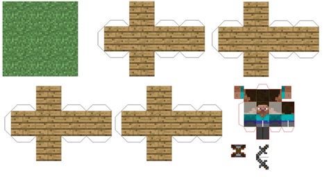 Papercraft Invasion Mod Game Paper Crafts Invasion Minecraft