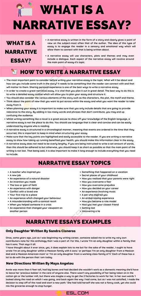 What Is A Narrative Essay Marcostarowarner