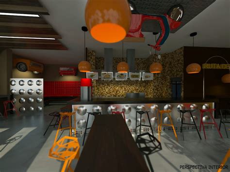 Diseño De Interiores Escuela De Arte De Motril Café Bar Por Lola Gallego