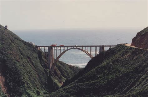 Bridge Of The Week Monterey County California Bridges Bixby Creek Bridge