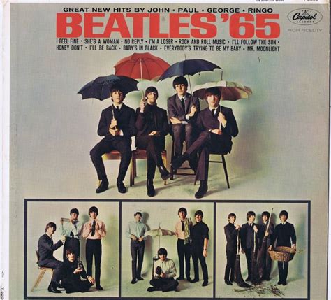 Beatles Lp Beatles 65 Capitol T 2220 Original 1964 Us Catawiki