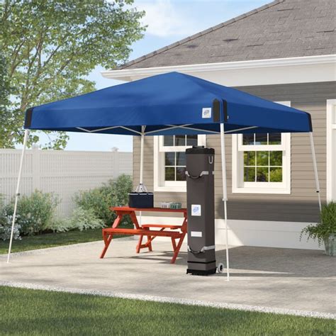 On a similar note, one can even set up. E-Z UP Vista 12 Ft. W x 12 Ft. D Steel Pop-Up Canopy ...
