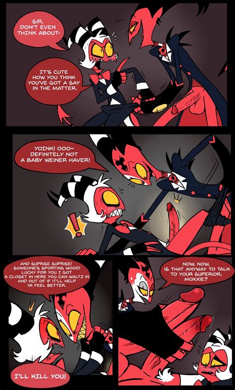 Rule 34 Balls Balls Touching Blitzo Vivzmind Clothed Clothing Comic