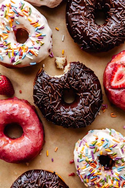 Easy Donut Frostings Strawberry Vanilla And Chocolate Tasty Made Simple