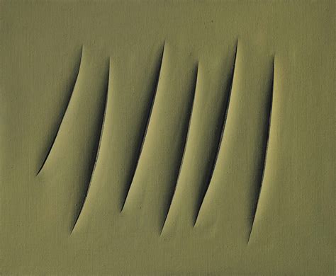 Lucio Fontana 1899 1968 Concetto Spaziale Attese Christie S