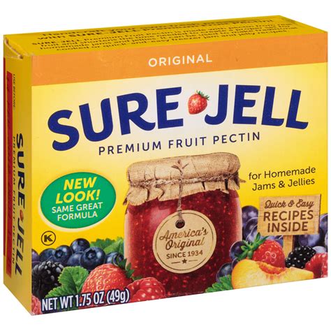 Sure Jell Original Premium Fruit Pectin 175 Oz Box